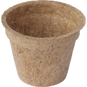 Proflora Kokosfaser Anzuchttopf, 0,3 l, aus Kokosfasern für die Pflanzenanzucht.