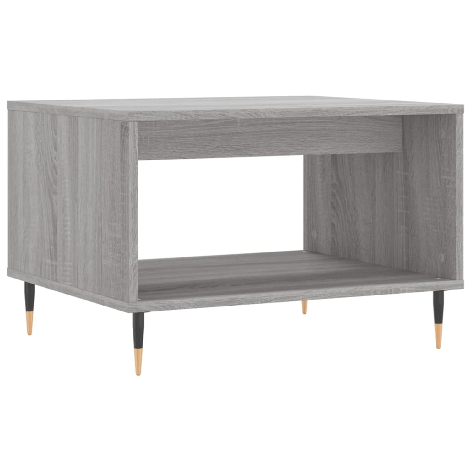 vidaXL Couchtisch Grau Sonoma 60x50x40 cm Holzwerkstoff Modell 3 günstig online kaufen