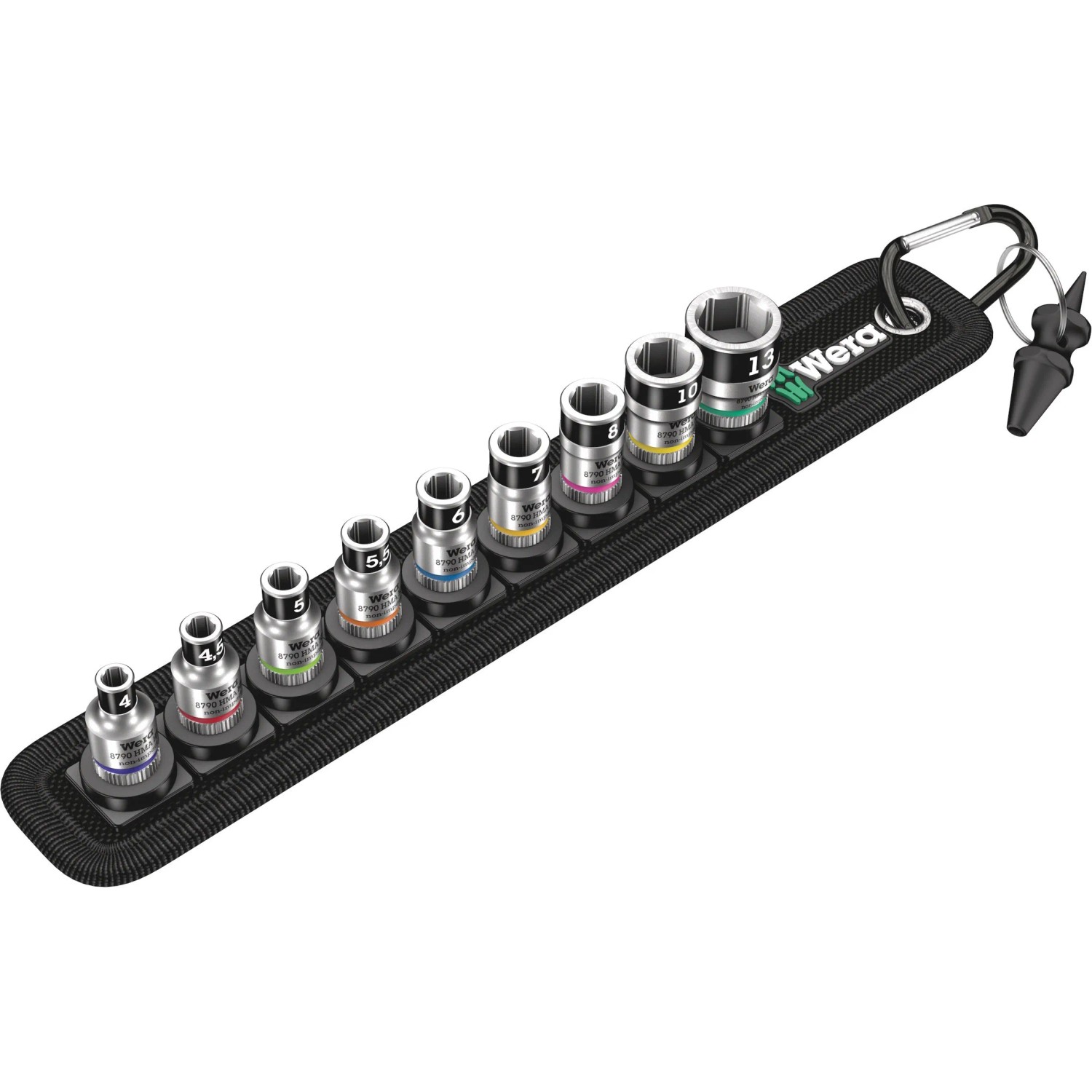 Wera Zyklop Steckschlüsseleinsatz-Satz A1 m. Haltefunktion 6,3 mm (1/4 Zoll)-Antrieb