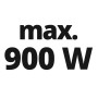 Symbolbild: Maximale Leistung 900 Watt für Elektrowerkzeug-Akkus.