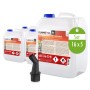 Set: 8 Kanister Flambiol Bioethanol 100% Hochrein (je 5l) mit Einfülltrichter für Kamine & Dekofeuer.