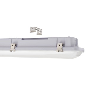 Eglo LED-Feuchtraumleuchte Ammoniak 119 cm Weiß