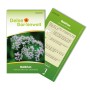 Deine Gartenwelt Baldrian Samenpackung mit Blüte im Vordergrund.