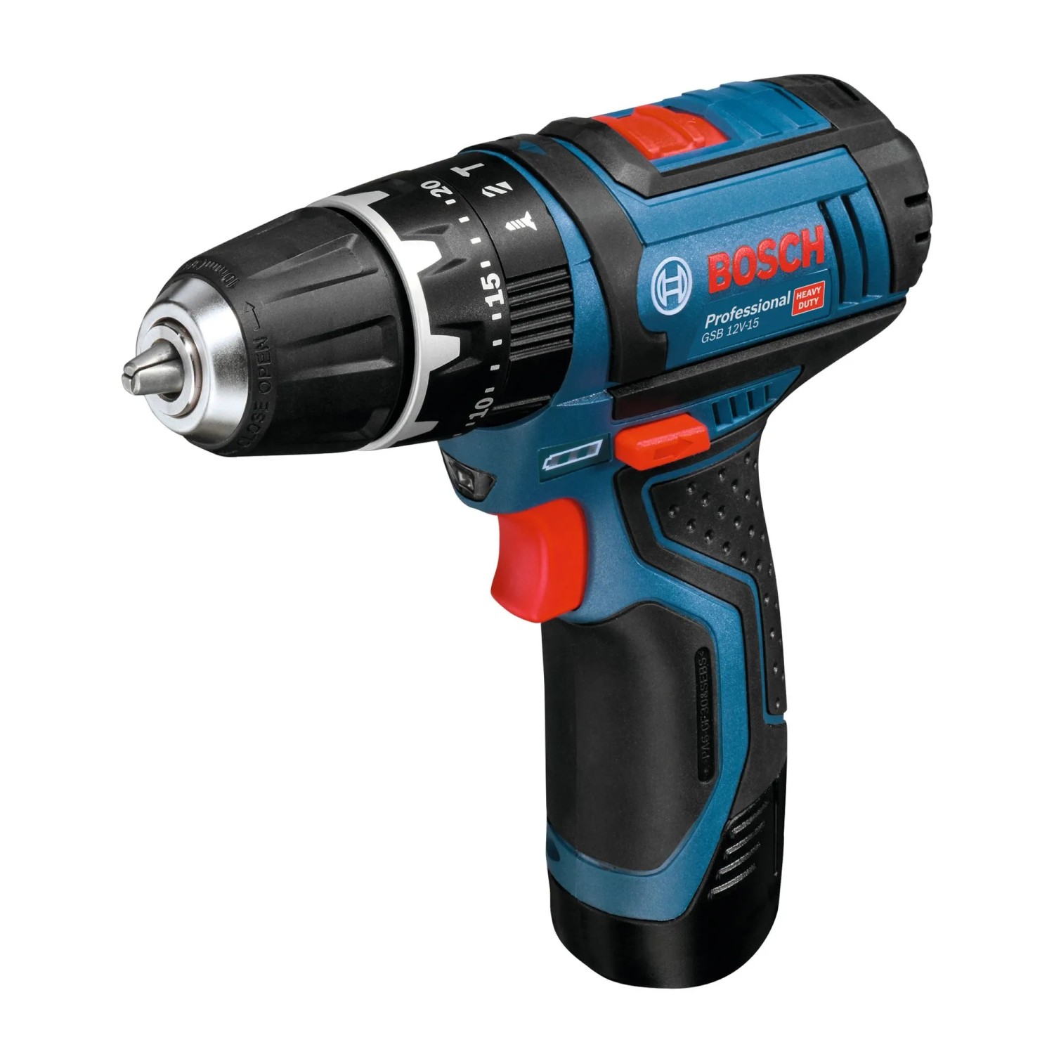 Bosch Professional Akku-Schlagbohrschrauber GSB 12V-15 C Solo