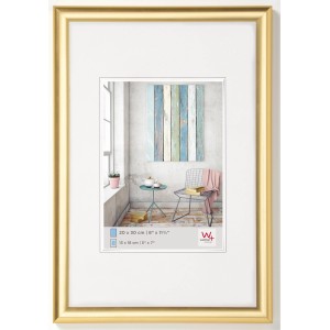 Goldener Kunststoff Bilderrahmen 20x30 cm von walther design, Trendstyle für Dekoartikel & Wohnaccessoires.