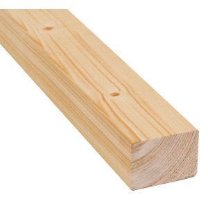 Gehobeltes Rahmenholz Fichte/Tanne, 54x74x2500mm, für Innenausbau.