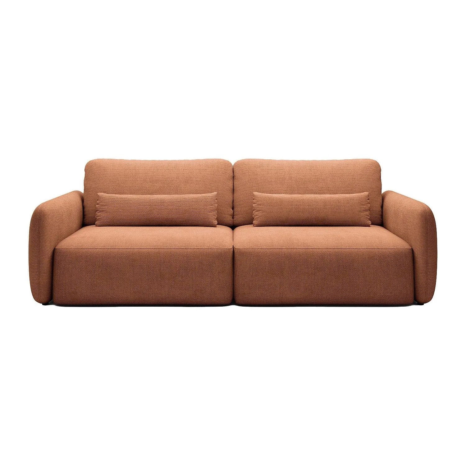 Vente-unique Schlafsofa Vopoza Terracotta 238 cm