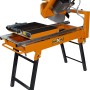 Cross Tools Steintrennmaschine CSC 350-2000 PRO mit Diamantscheibe und klappbarem Untergestell.