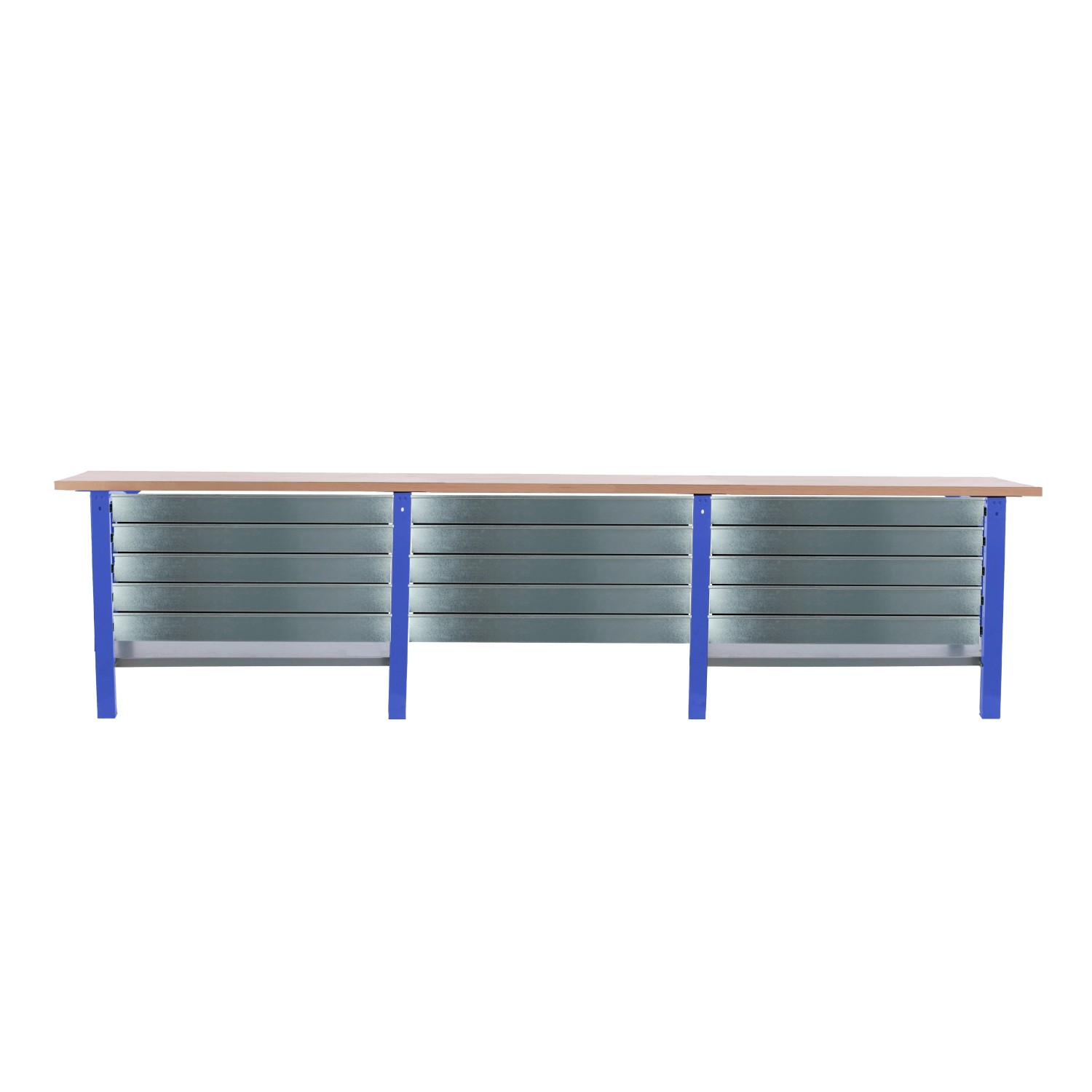 PROREGAL Werkbank BUFFALO WOOD Mit 15x Schublade HxBxT 86,5x300x75cm Tragla günstig online kaufen