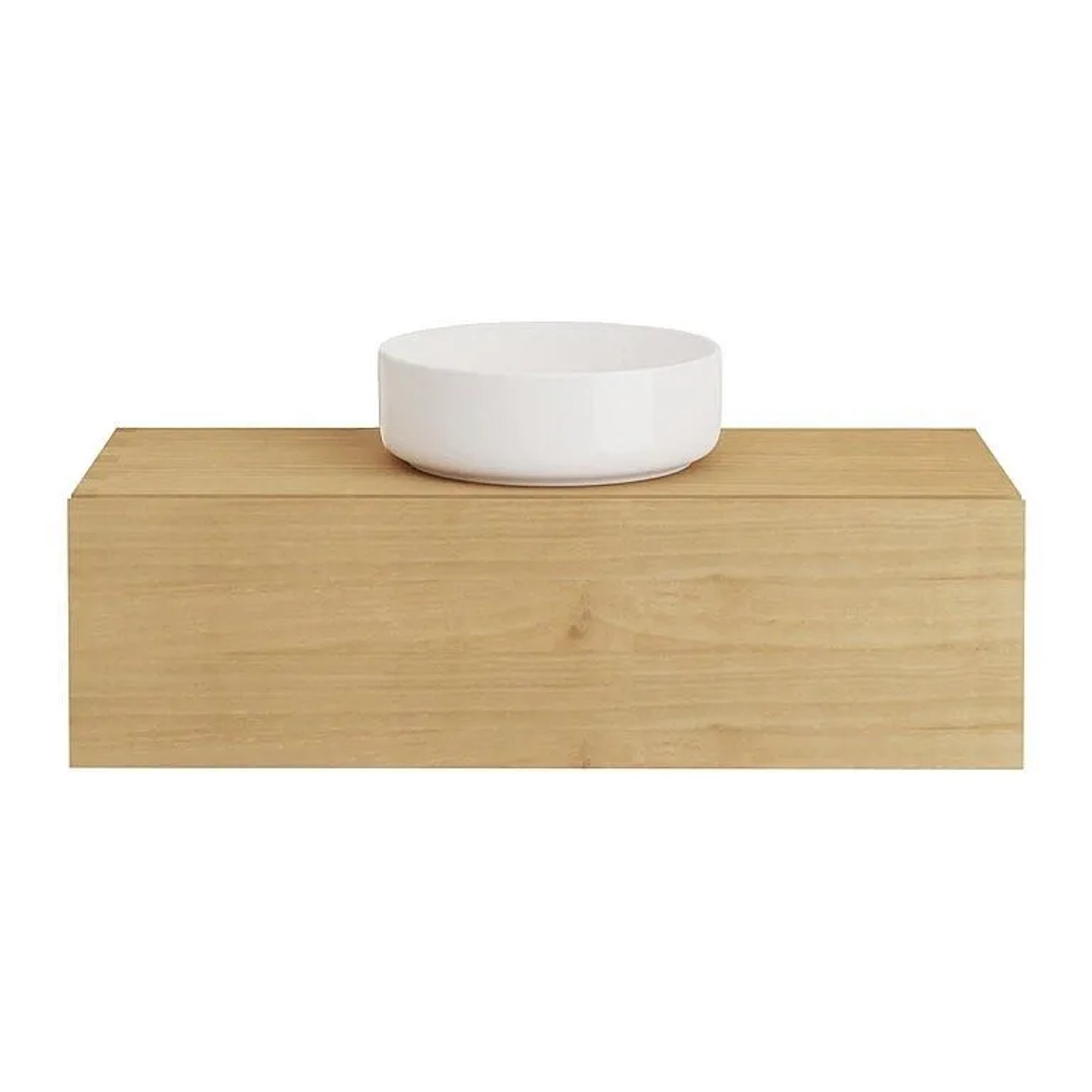 Vente-unique Einzelwaschtisch Tidore Naturfarben Hell 95 cm