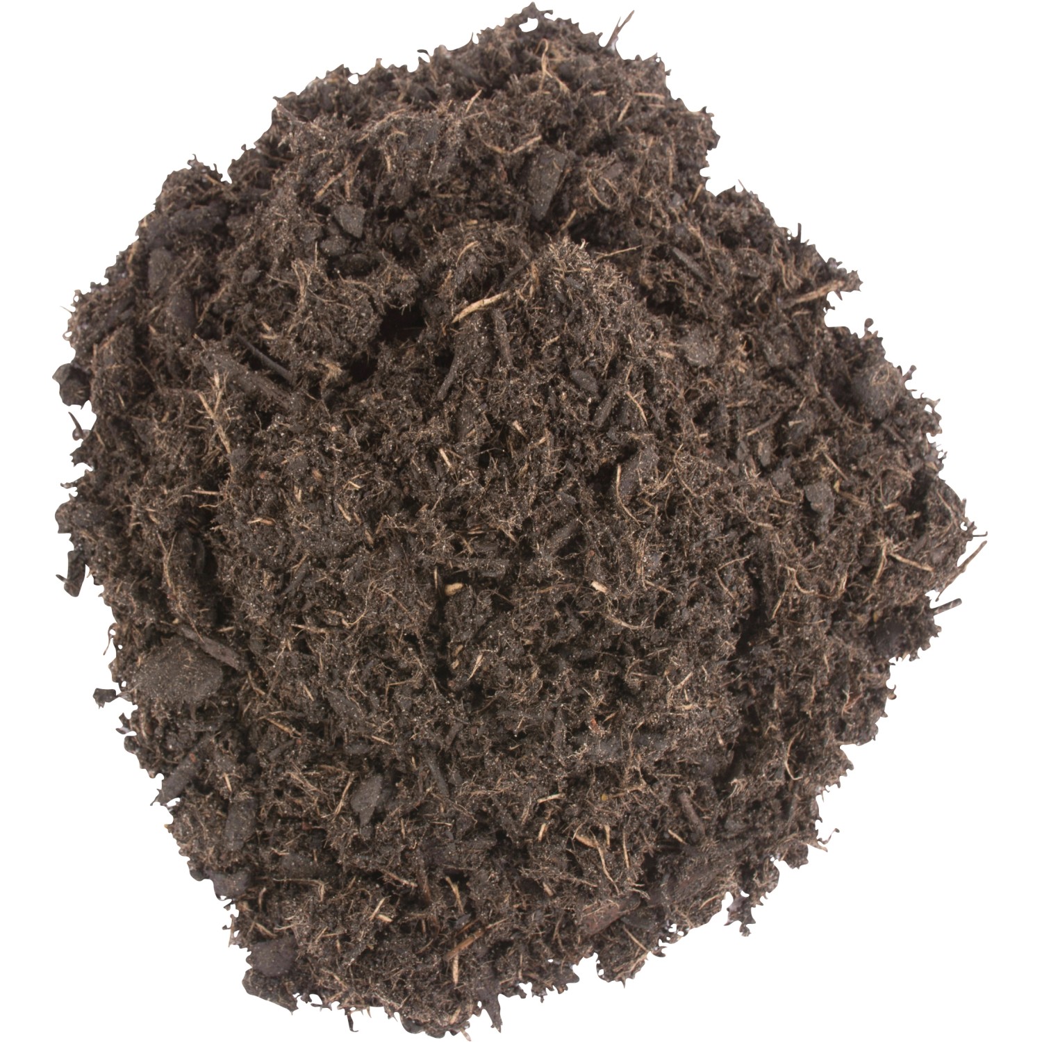 Nahaufnahme von torffreier Compo Bio Pflanzerde, geeignet für Garten- und Zierpflanzen.