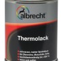 Dose Albrecht Thermolack, schwarz matt, hitzebeständig bis 500°C, für Metall, Ofenrohre und Grills.