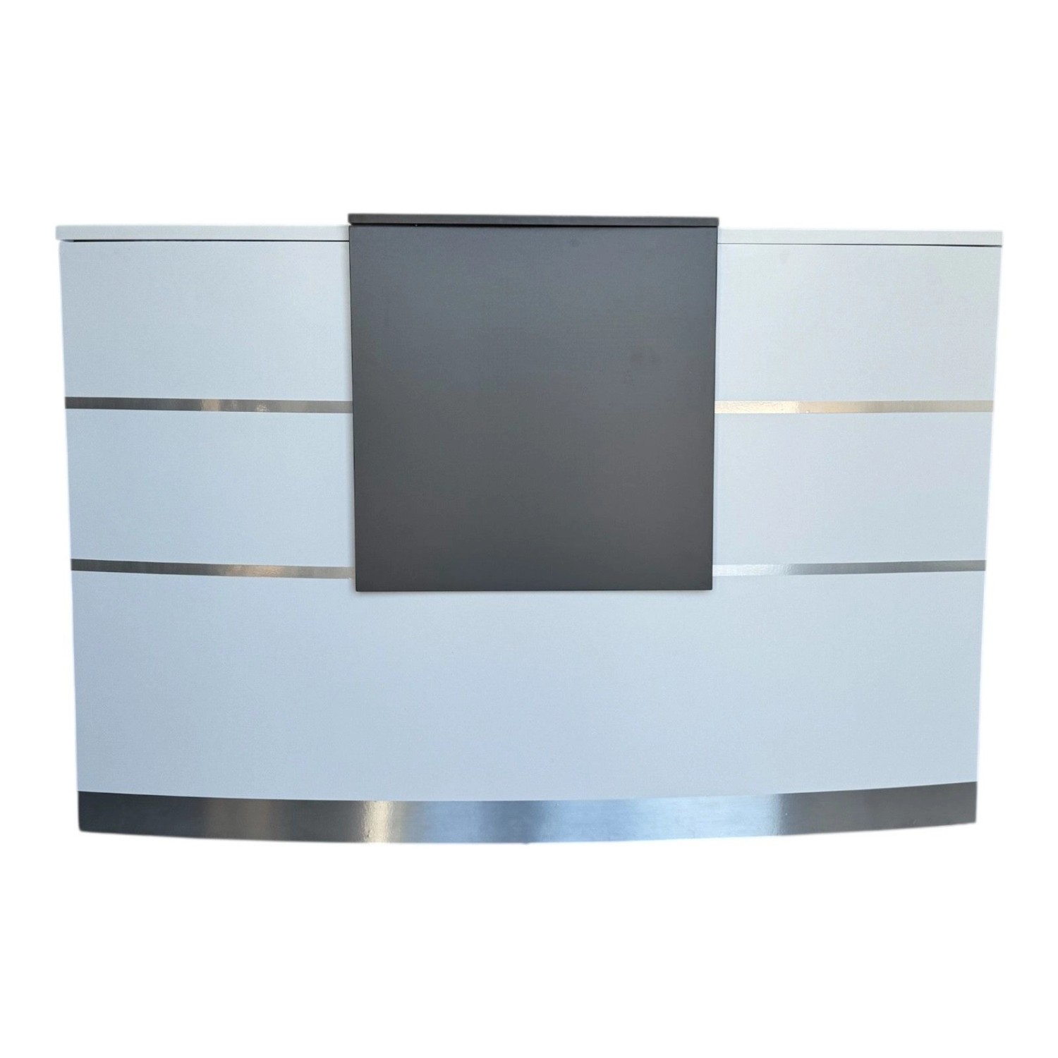 Jet-Line Empfangstheke/Tresen/Rezeption Valence Weiß 160 cm