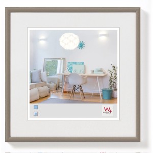 Walther Design Bilderrahmen New Lifestyle, 13x13 cm, Stahl, für Dekoartikel & Wohnaccessoires.