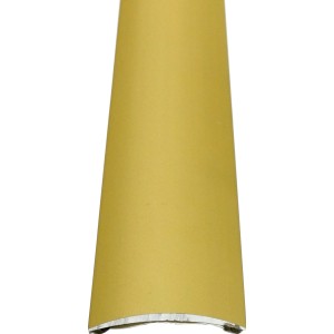 Übergangsprofil, selbstklebend, Sandfarben, 5x40x2500 mm, für Laminat und Parkett.