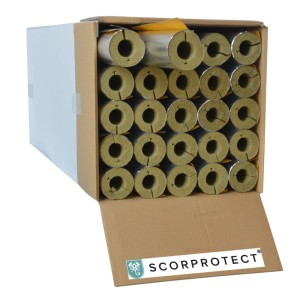 Scorprotect Karton Rohrisolierung Alu 35 MM X 20 MM