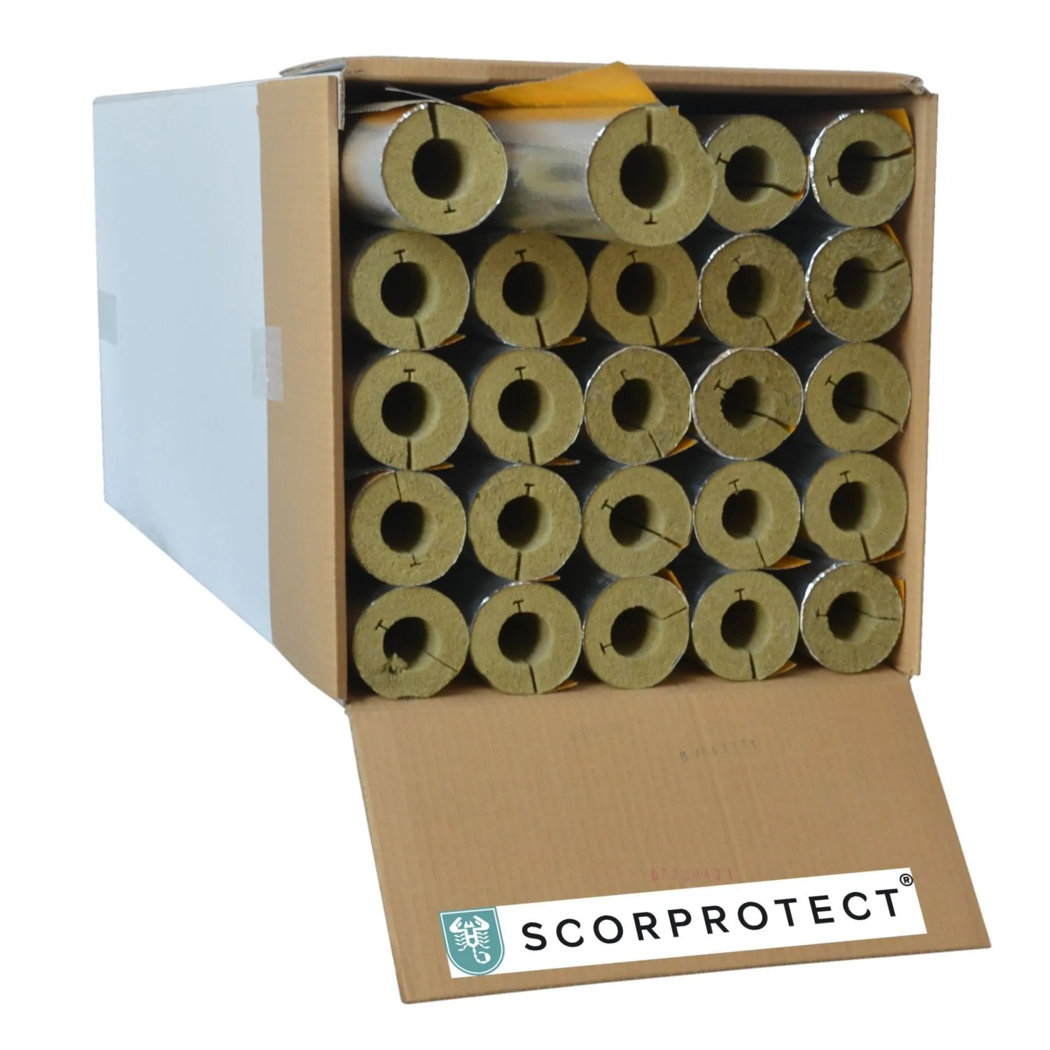 Scorprotect Karton Rohrisolierung Alu 35 MM X 20 MM günstig online kaufen