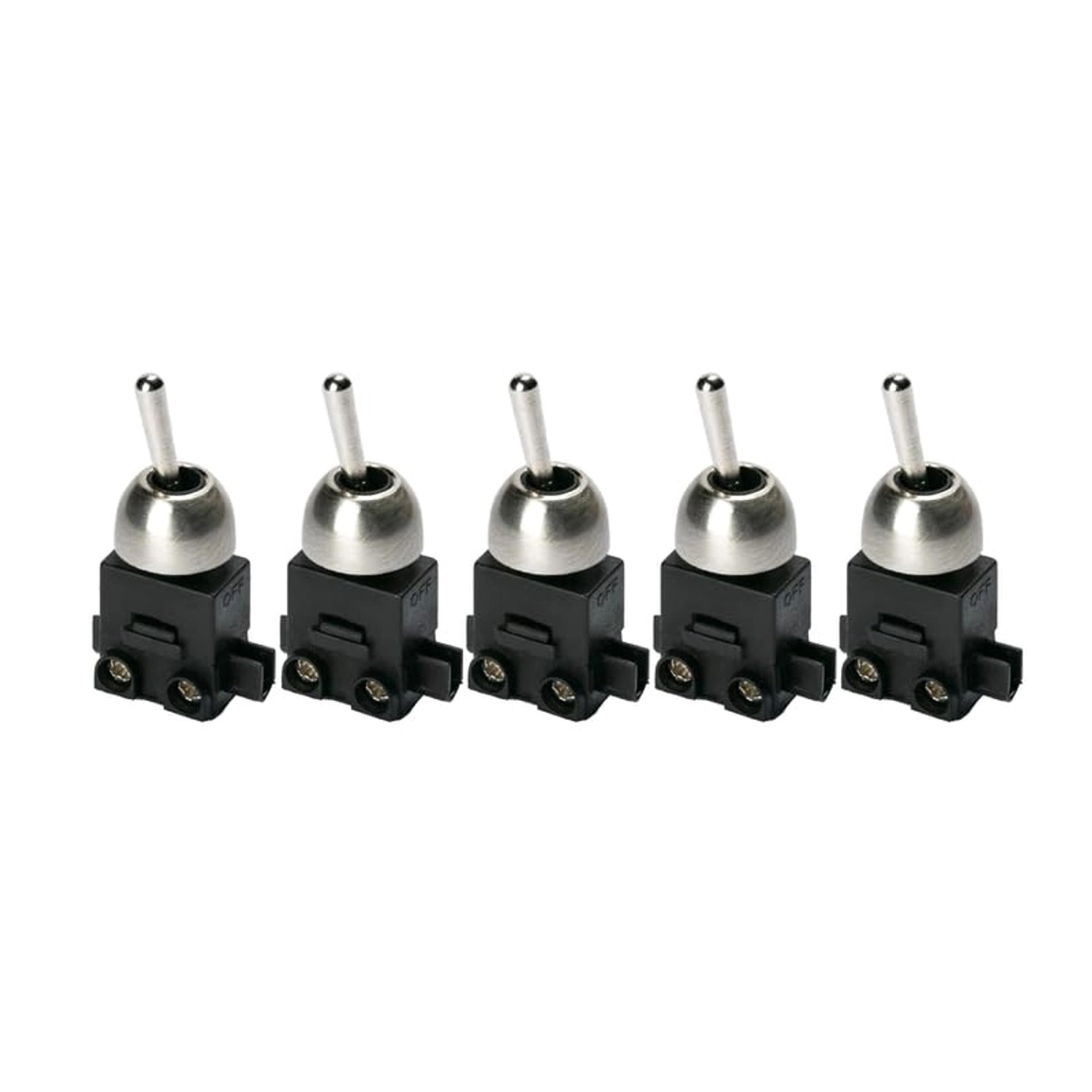 Orion Lightstyle Einbau-Kippschalter Nickel 5 Stück
