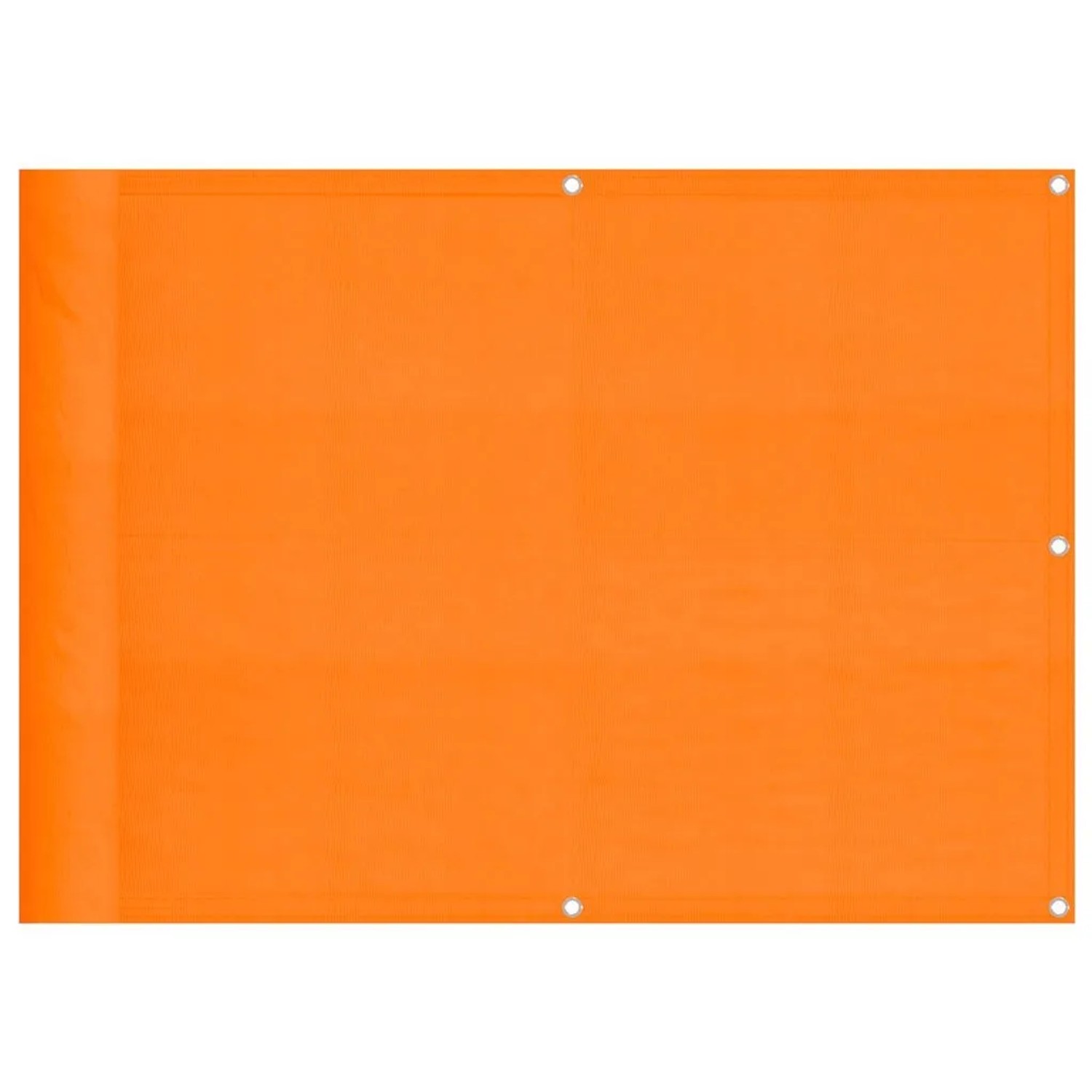 vidaXL Balkon-Sichtschutz Orange 75x800 cm 100 % Polyester-Oxford 42002139 günstig online kaufen