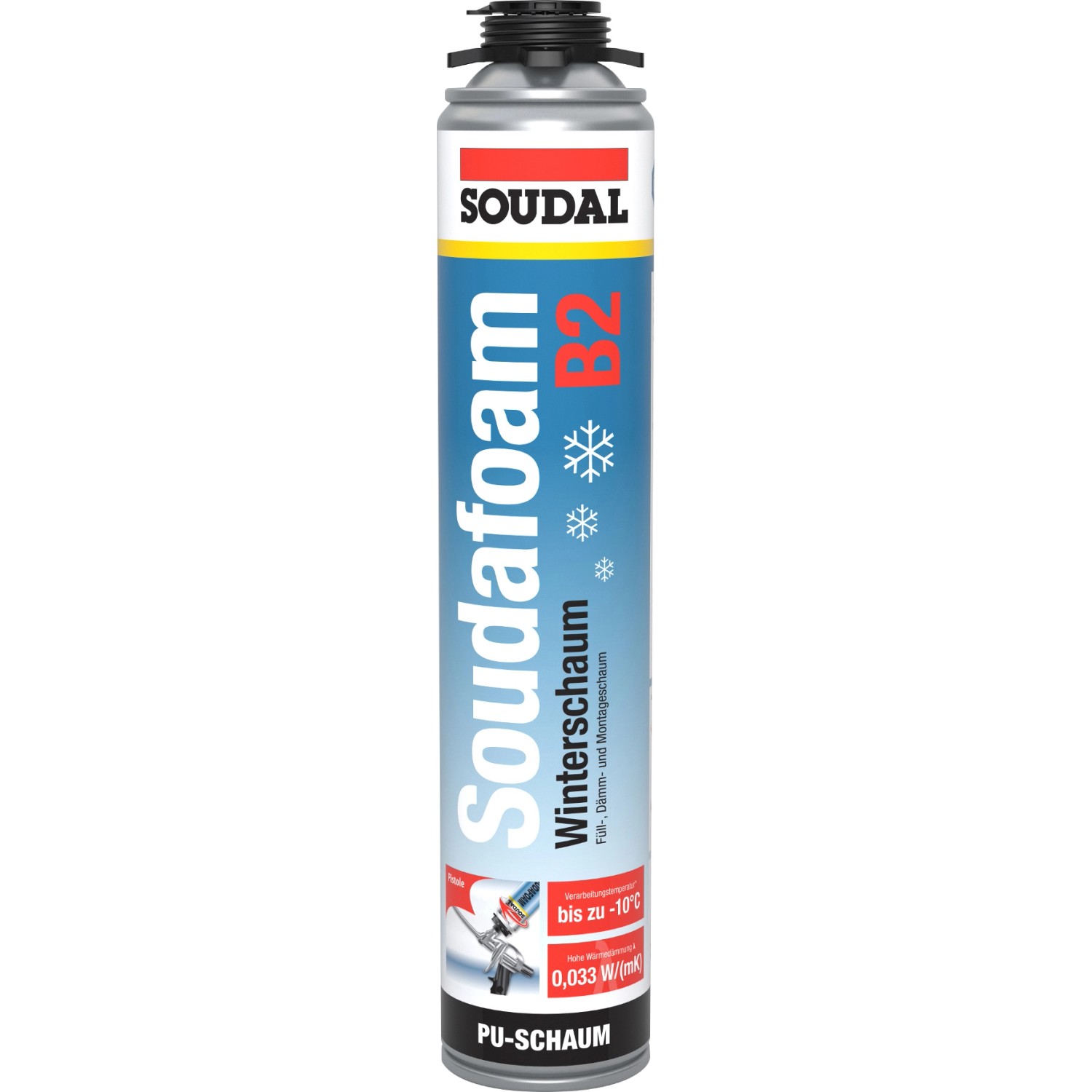 Soudal Soudafoam Gun Winterschaum B2 750 ml