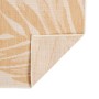 vidaXL Outdoor-Teppich Flachgewebe 100x200 cm Blattmuster 340857_2