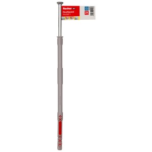 Fischer Langschaftdübel DuoXpand 10x230 mit Senkkopfschraube, geeignet für Beton und Mauerwerk.