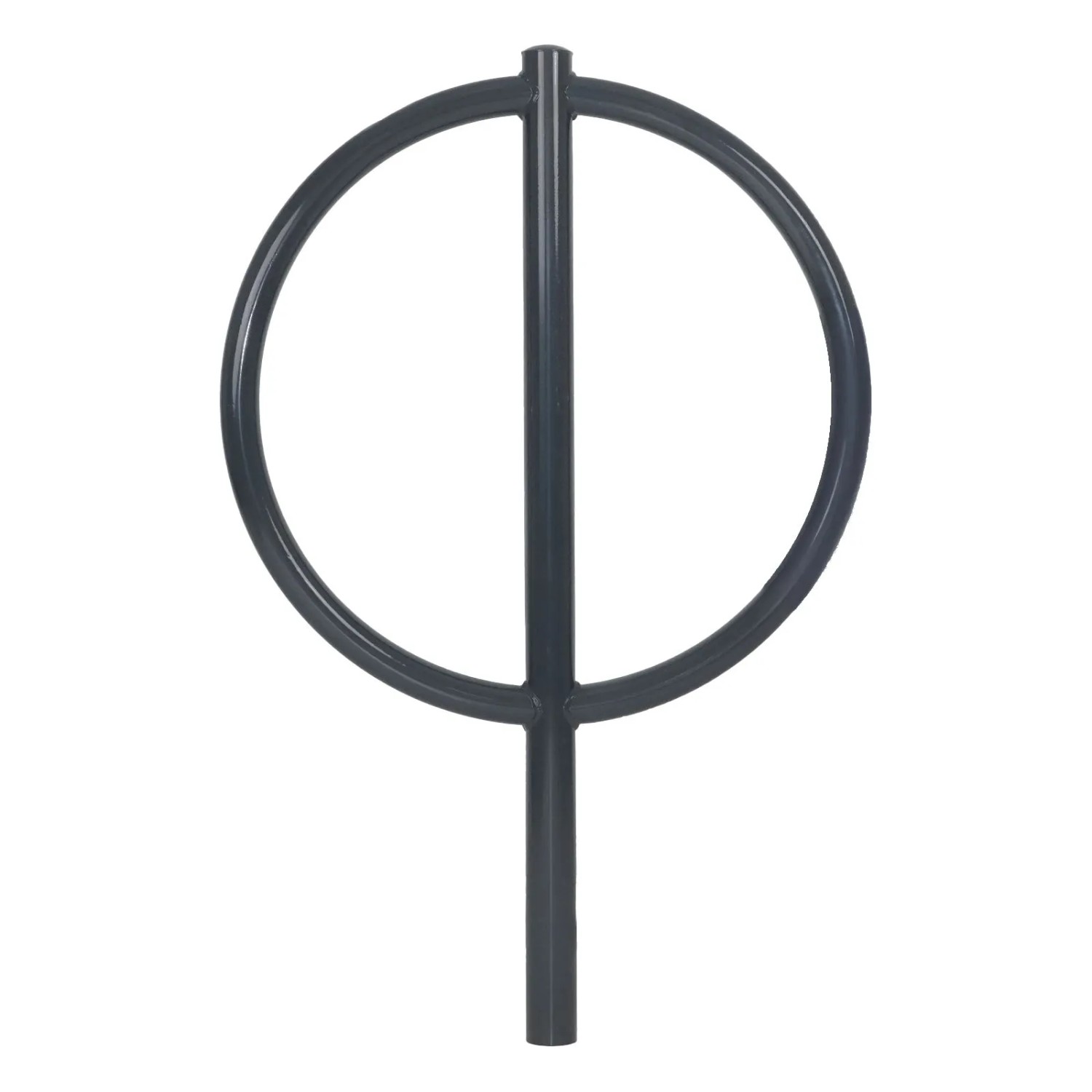 TRUTZHOLM Fahrradanlehnbügel 115x76cm Stahl Pulverbeschichtet Durchmesser 60mm Typ O Anthrazit