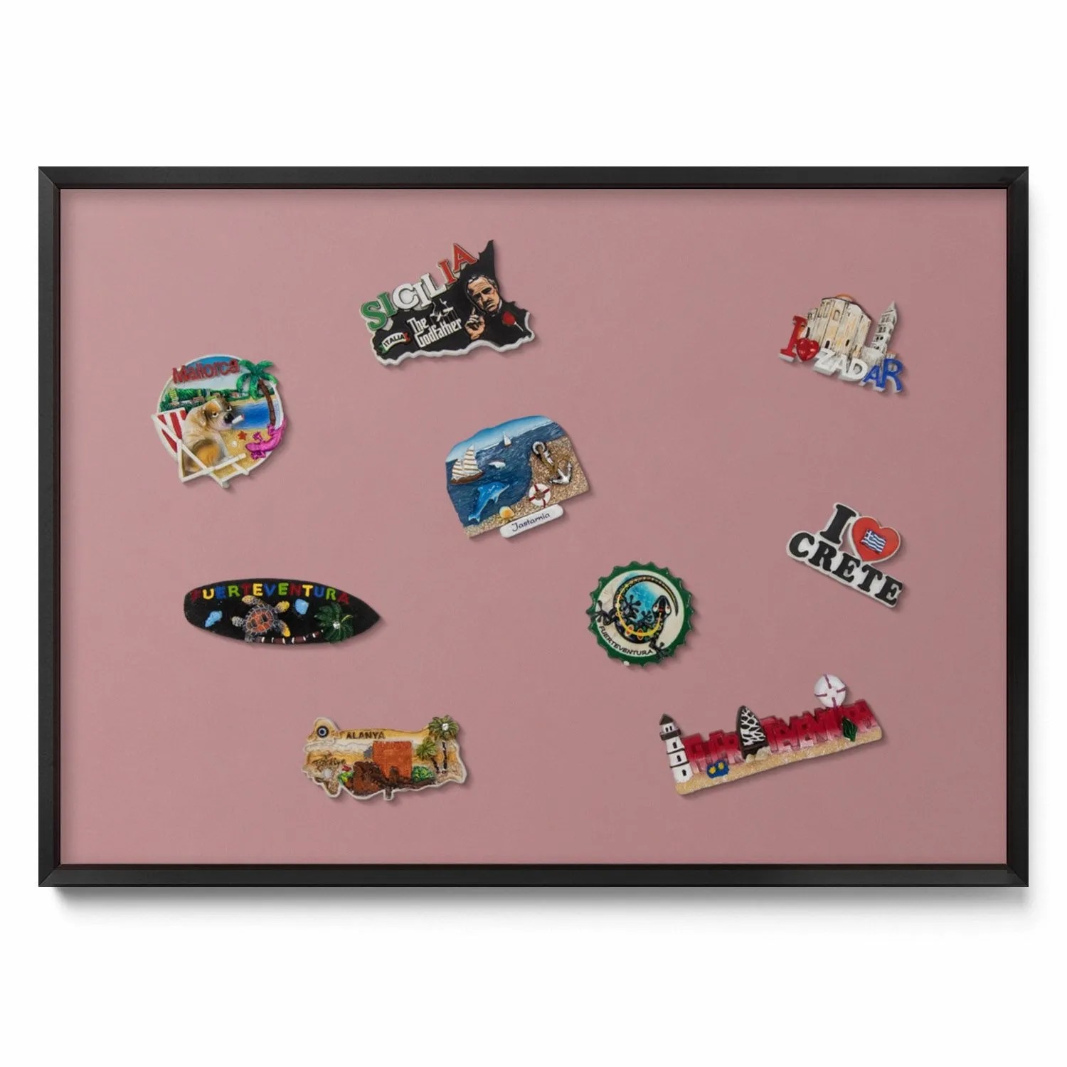 Tulup Magnettafel Bedruckte Magnettafel für die Wand Pastellrosa Farbe 70x5 günstig online kaufen