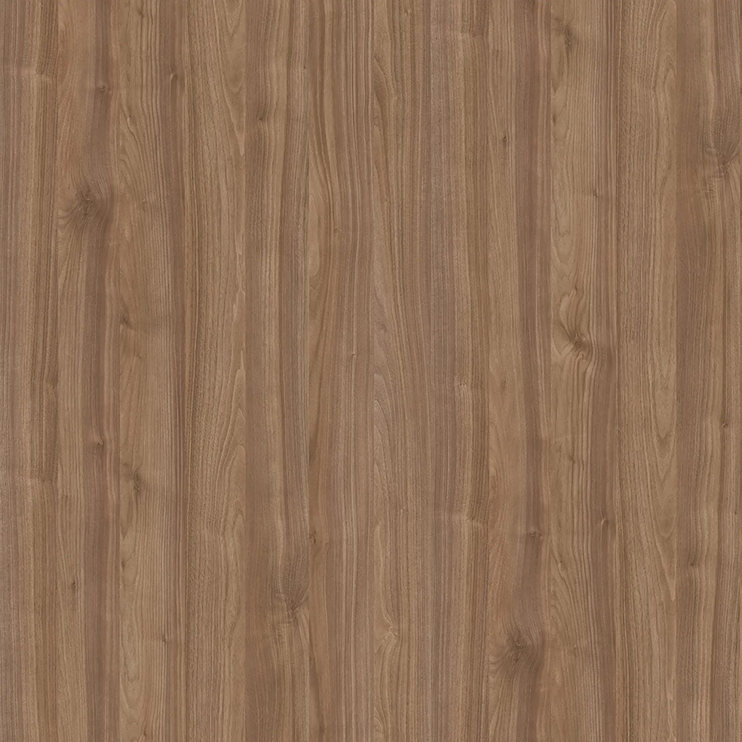 Dekorspanplatte Dark Select Walnut, 280x207x1.9cm, für Möbel- und Innenausbau.