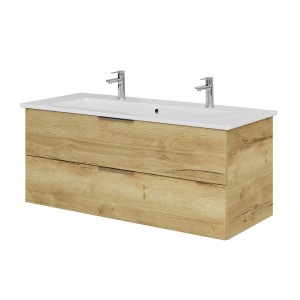 Steinkamp Waschtisch Living 2.0 Halifax Eiche mit Villeroy & Boch Venticello Waschtisch