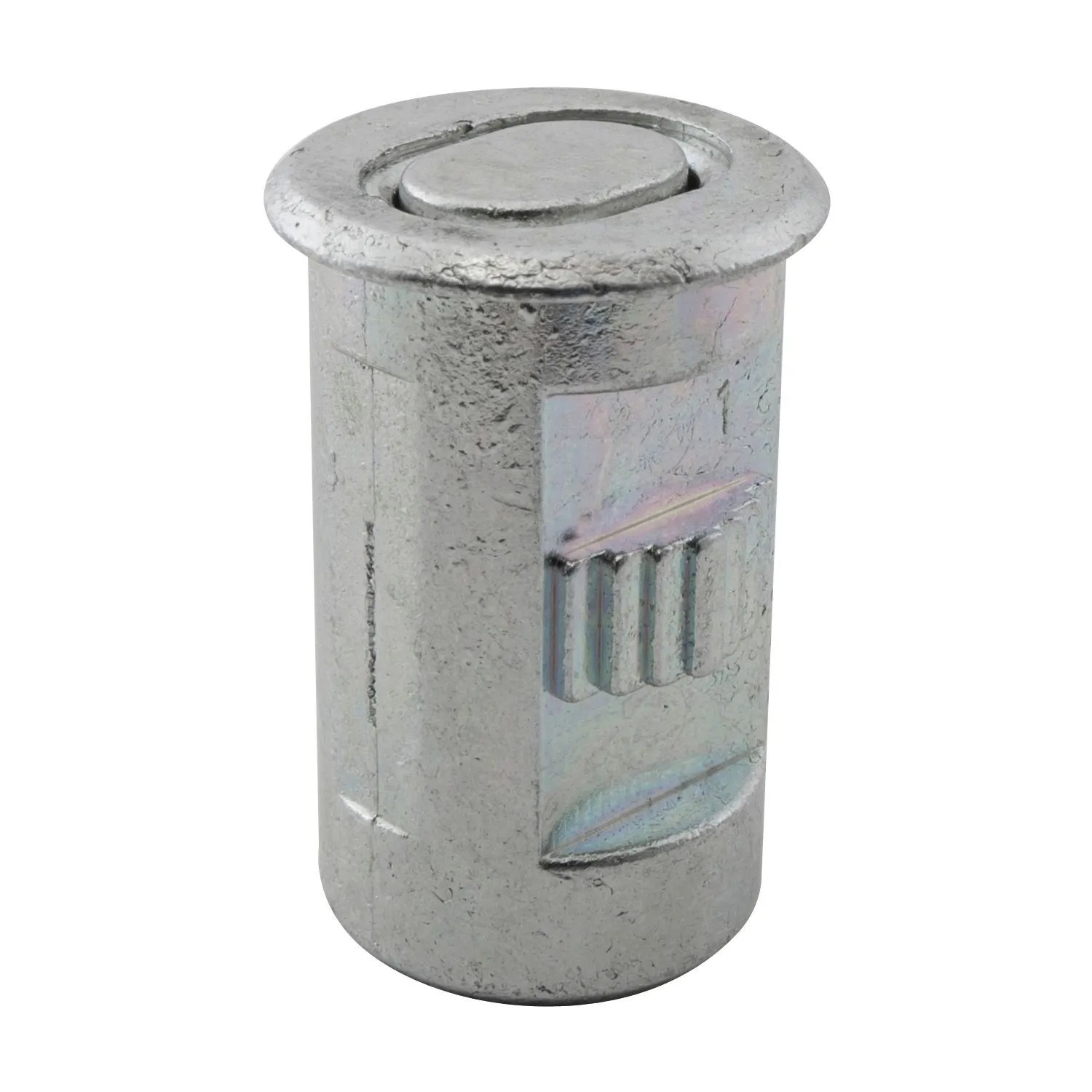 Maco Bodenbüchse Schließblech für Türkantriegel mit Rückholfeder ø 17mm Stahl