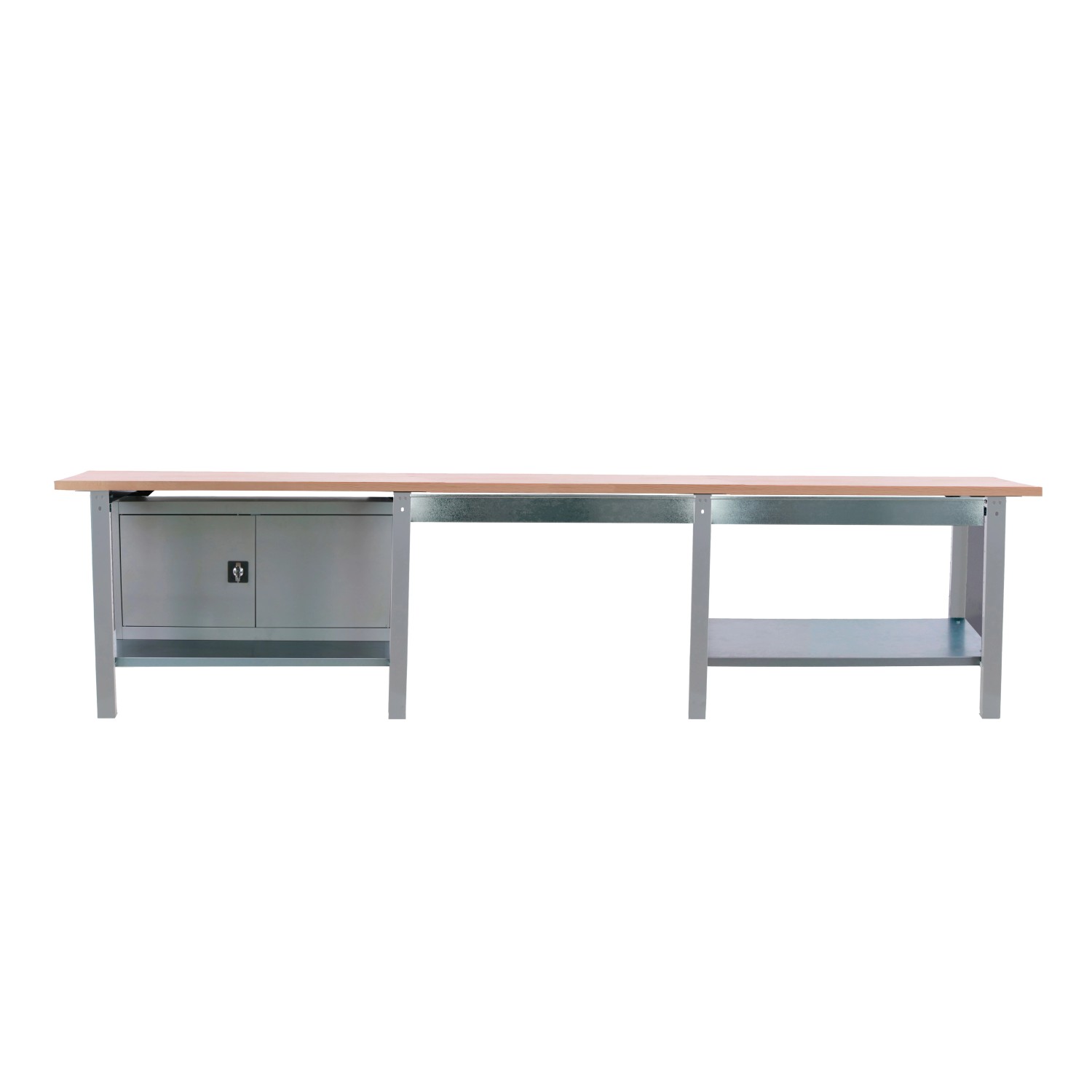 PROREGAL Werkbank BUFFALO WOOD Mit 2x Schublade Und Schrank HxBxT 86,5x300x günstig online kaufen