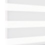 Gardinia Easyfix Doppelrollo, 90x220 cm, weiß. Rollo mit abwechselnd transparenten und blickdichten Streifen.