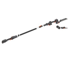 Husqvarna Akku-Grasschere Aspire SE20-P4A mit Verlängerung, Akku und Ladegerät. Akku-Heckenschere mit Teleskopschaft.