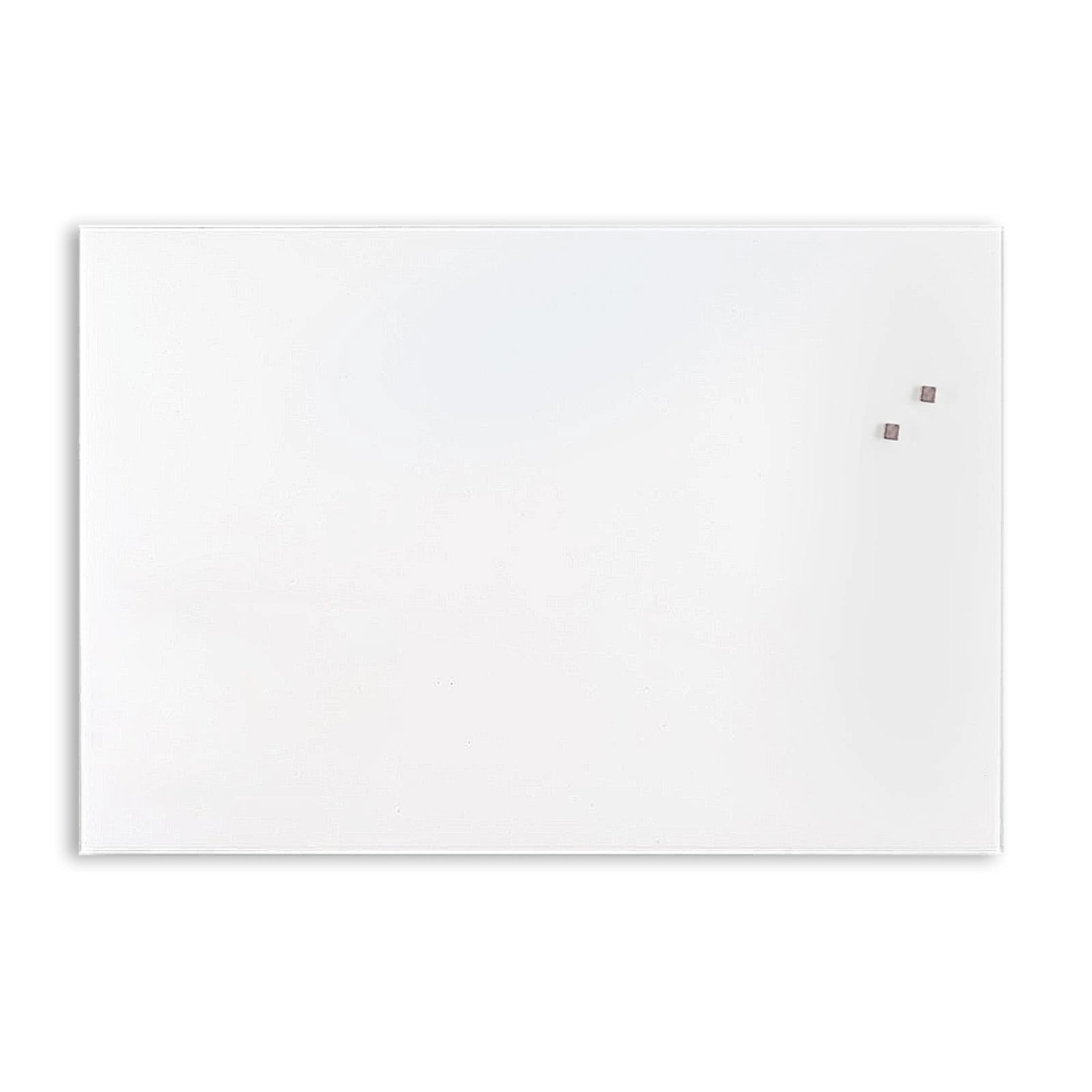 KARAT Rahmenloses Glas Whiteboard Universal Einsetzbar 60 x 90 cm