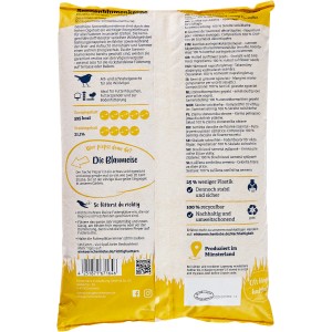 Elles Sonnenblumenkerne geschält, 1 kg, als Wildvogelfutter. Wertvolle, energiereiche Nahrung für Wildvögel.