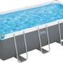 Bestway Steel Pro MAX Pool, 549x274x122 cm, grau, eckig, mit Sandfilteranlage.