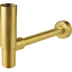 baliv Flaschensiphon DS-3460, gold matt, für Waschbecken