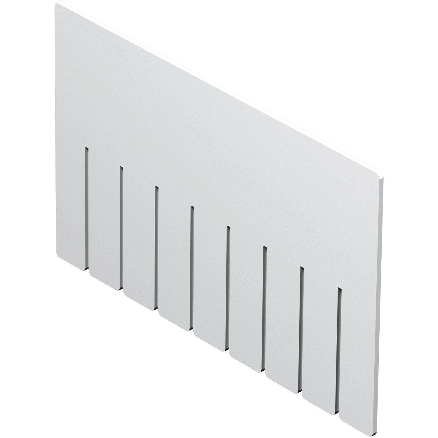 Eurobox-System Abtrenner Weiß 26 cm x 16 cm