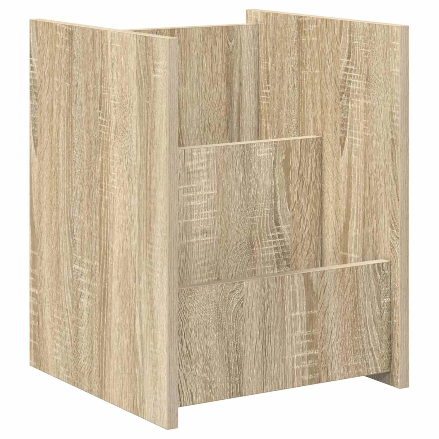 vidaXL Magazinregal Sonoma-Eiche 35 x 35 x 45 cm Holzwerkstoff 890866