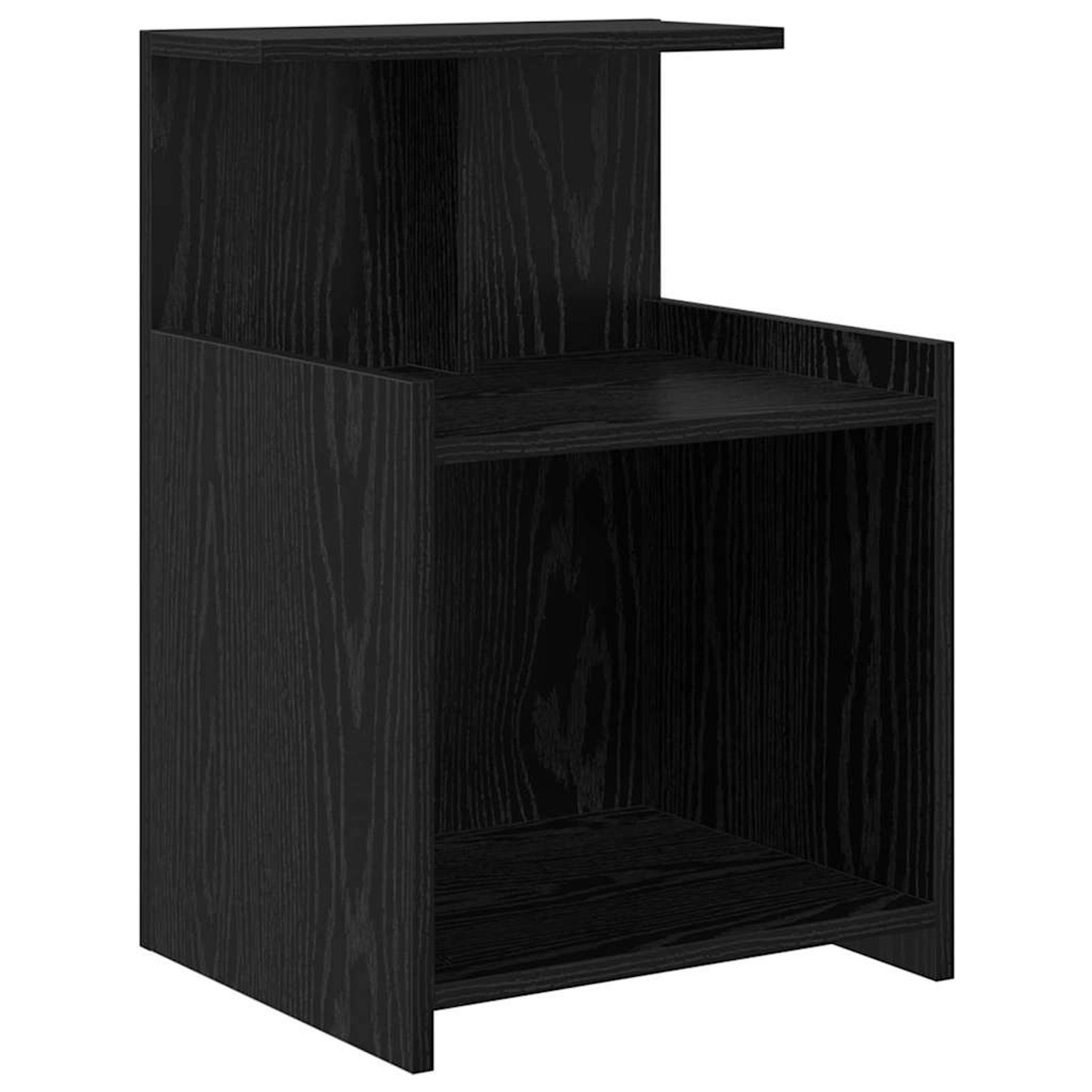 vidaXL Nachttisch Schwarz Eichen-Optik 40 x 35 x 60 cm Holzwerkstoff 875138 günstig online kaufen