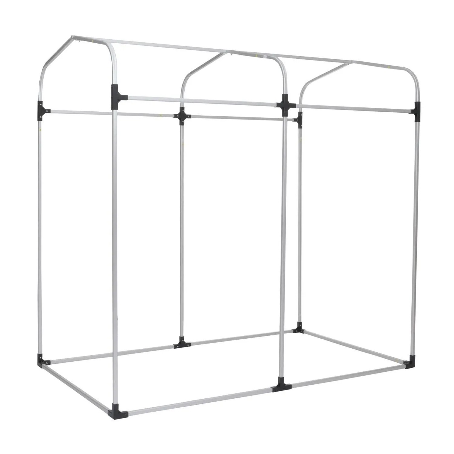 Gerätehaus Rahmen aus Aluminium für Fahrradbox, PROREGAL, 201x121x201cm.