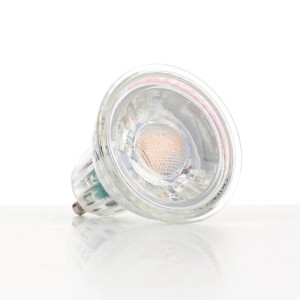 Dimmbare GU10 LED-Reflektorlampe von Orion Leuchten mit warmweißem Licht.