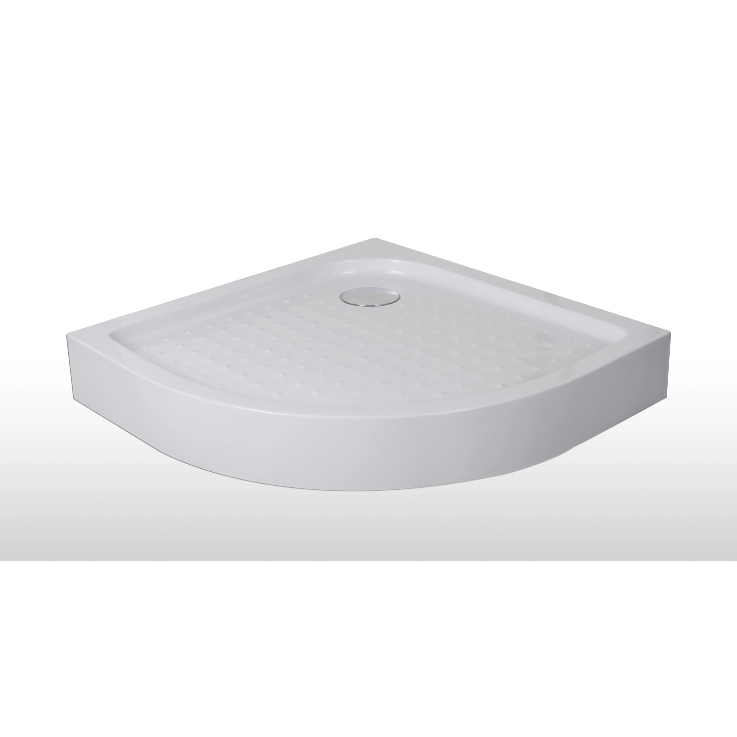 Sanotechnik Viertelkreis-Duschtasse 90 cm x 90 cm x 15 cm