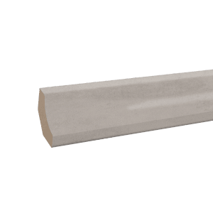 Egger Hohlkehlleiste H598 für Fußboden Chromix 2.400 x 16 x 16 mm Silber