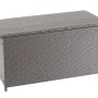 Proregal Poly-Rattan Kissenbox HxBxT 63x135x52cm Basic Grau 320L Gartentruhe Auflagenbox Truhe_3