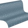 A.S. Création Vliestapete Linien in Blau und Silber auf einer Rolle. Dekorative Tapete mit modernem Design.