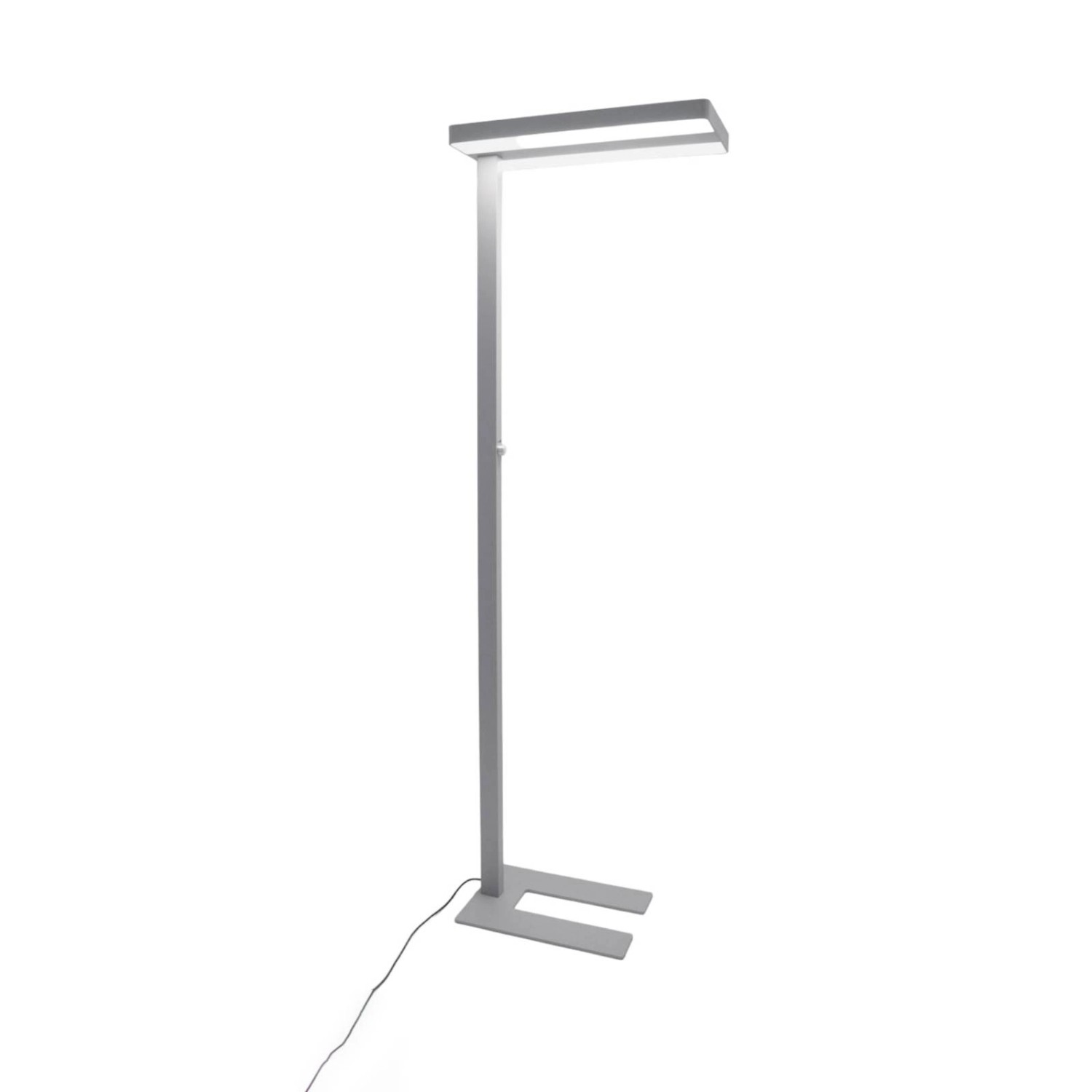 Thumbnail - Arcchio LED Bürostehleuchten Logan 9968008 Dimmbar Modern in Alu aus Aluminium 2-flammig Arbeitszimmerleuchte