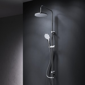 AM.PM Duschsystem Hit mit Regendusche, Duschsäule, Chrom