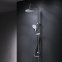 AM.PM Duschsystem Hit mit Regendusche, Duschsäule, Chrom